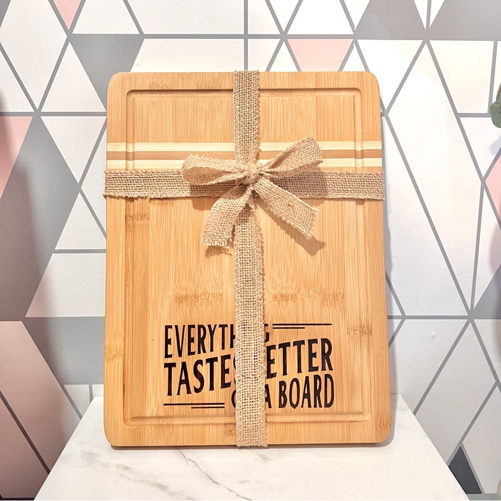 Engraved Wood Cutting Board